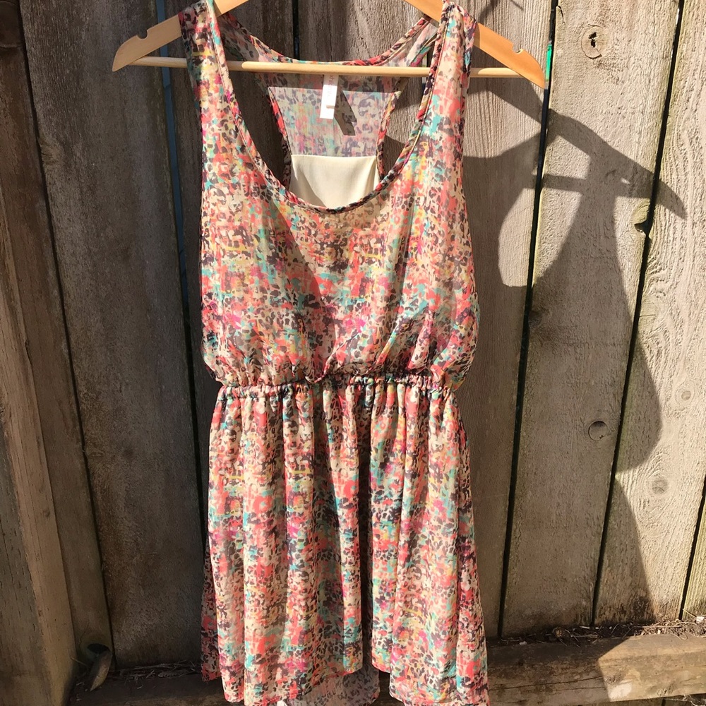 Xhilaration Colorful Dress
